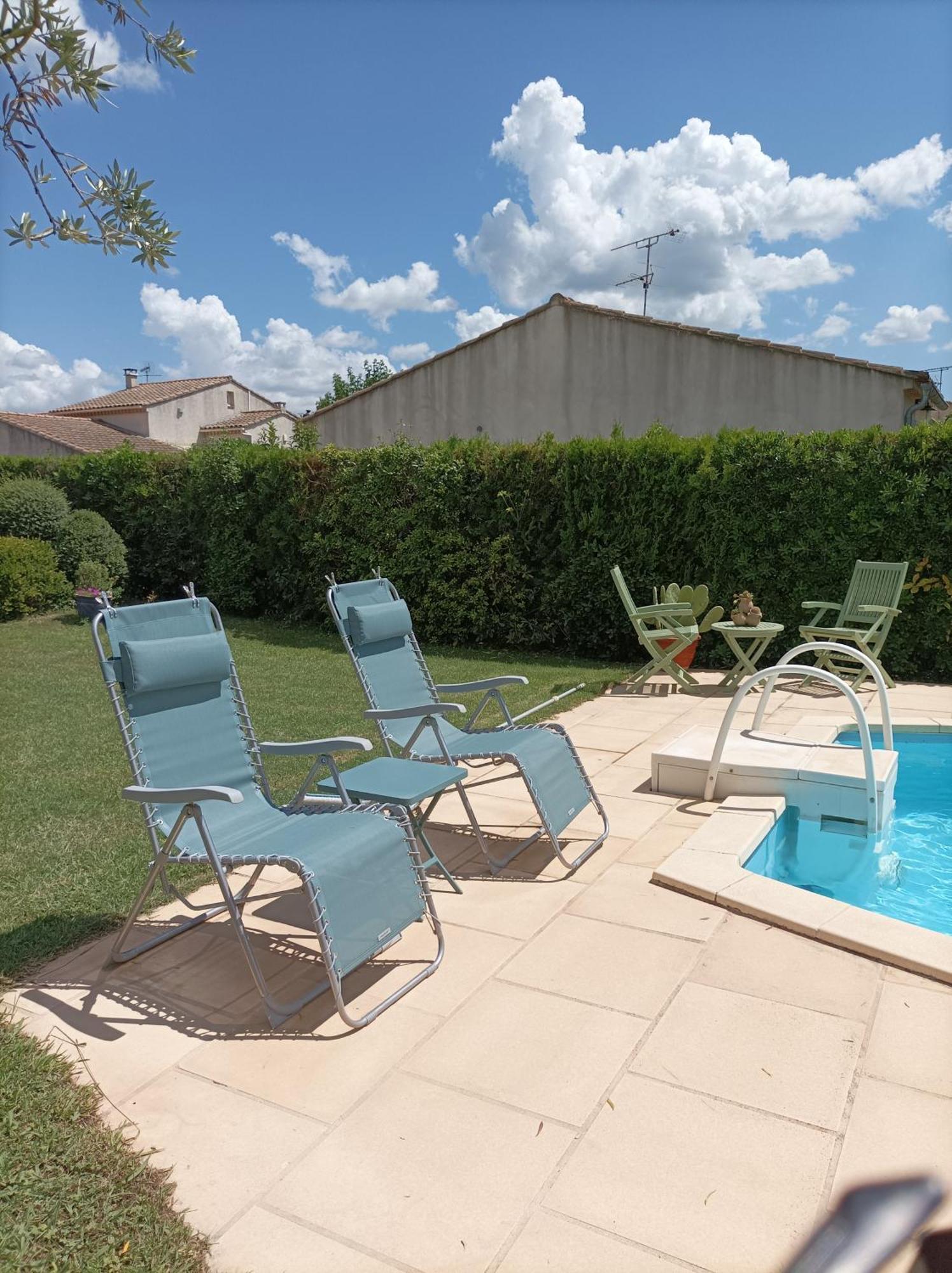 Chambre D'Hote Au Coeur Des Alpilles Мурьес Экстерьер фото